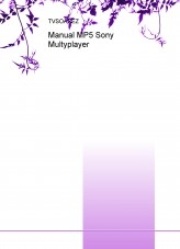 Manual MP5 Sony Multyplayer Manual MP5 Sony Multyplayer