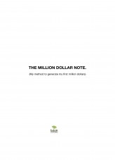 THE MILLION DOLLAR NOTE. THE MILLION DOLLAR NOTE.