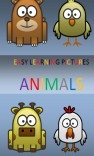 EASY LEARNING PICTURES. ANIMALS. EASY LEARNING PICTURES. ANIMALS.