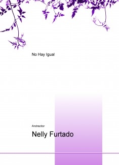 Nelly Furtado No Hay Igual